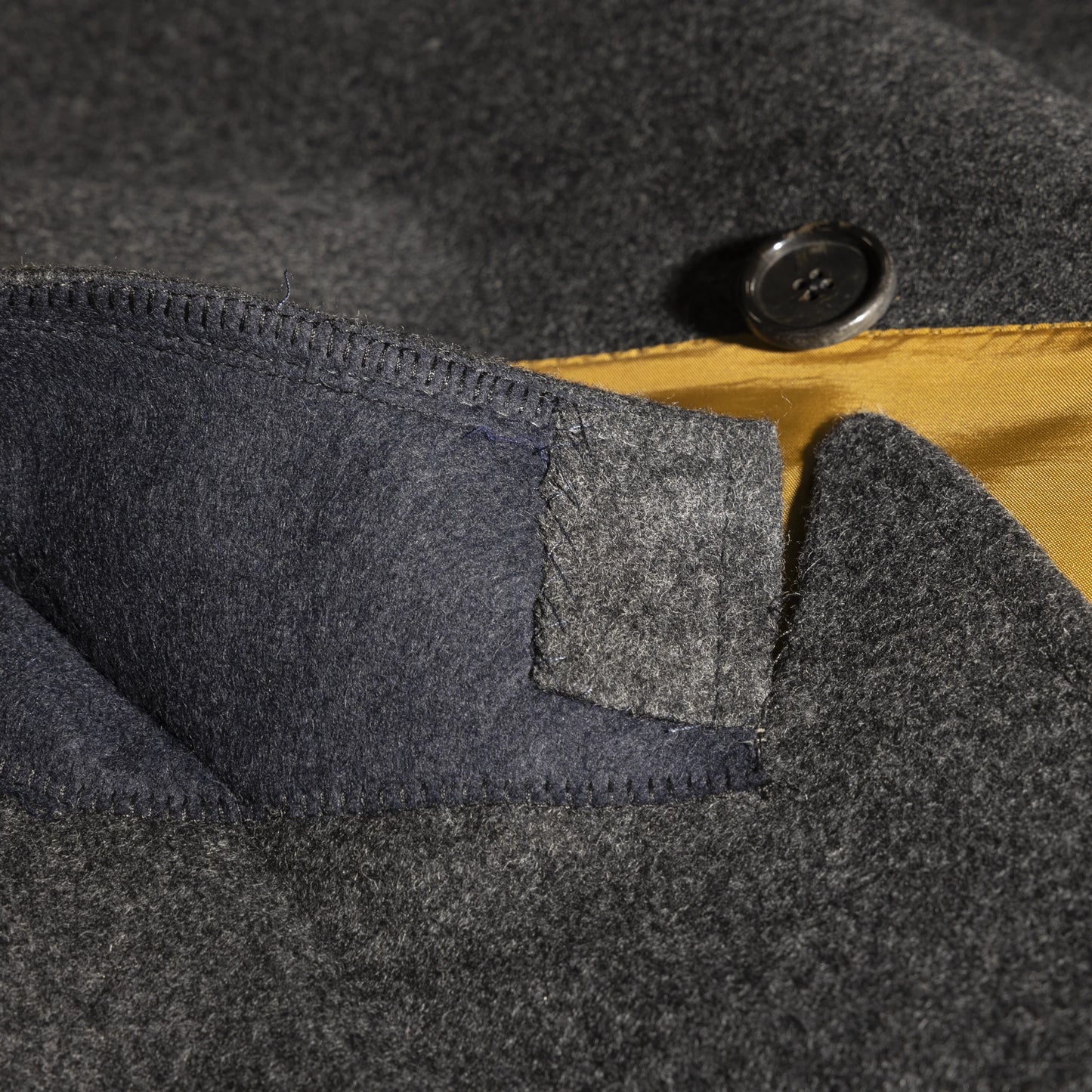 Overcoat Huddersfield Wool and Cashmere