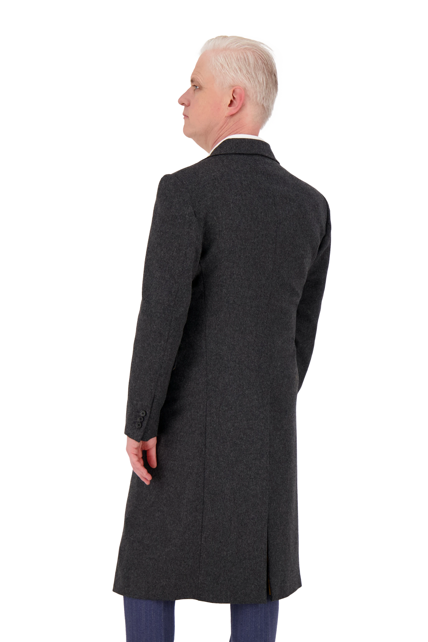 Overcoat Huddersfield Wool and Cashmere