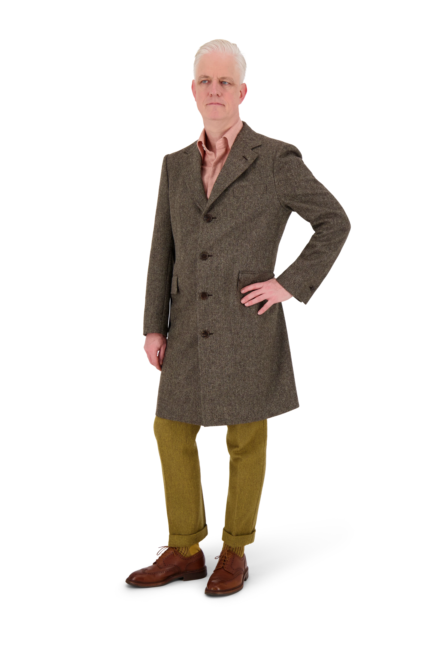 Overcoat Guiseley Tweed