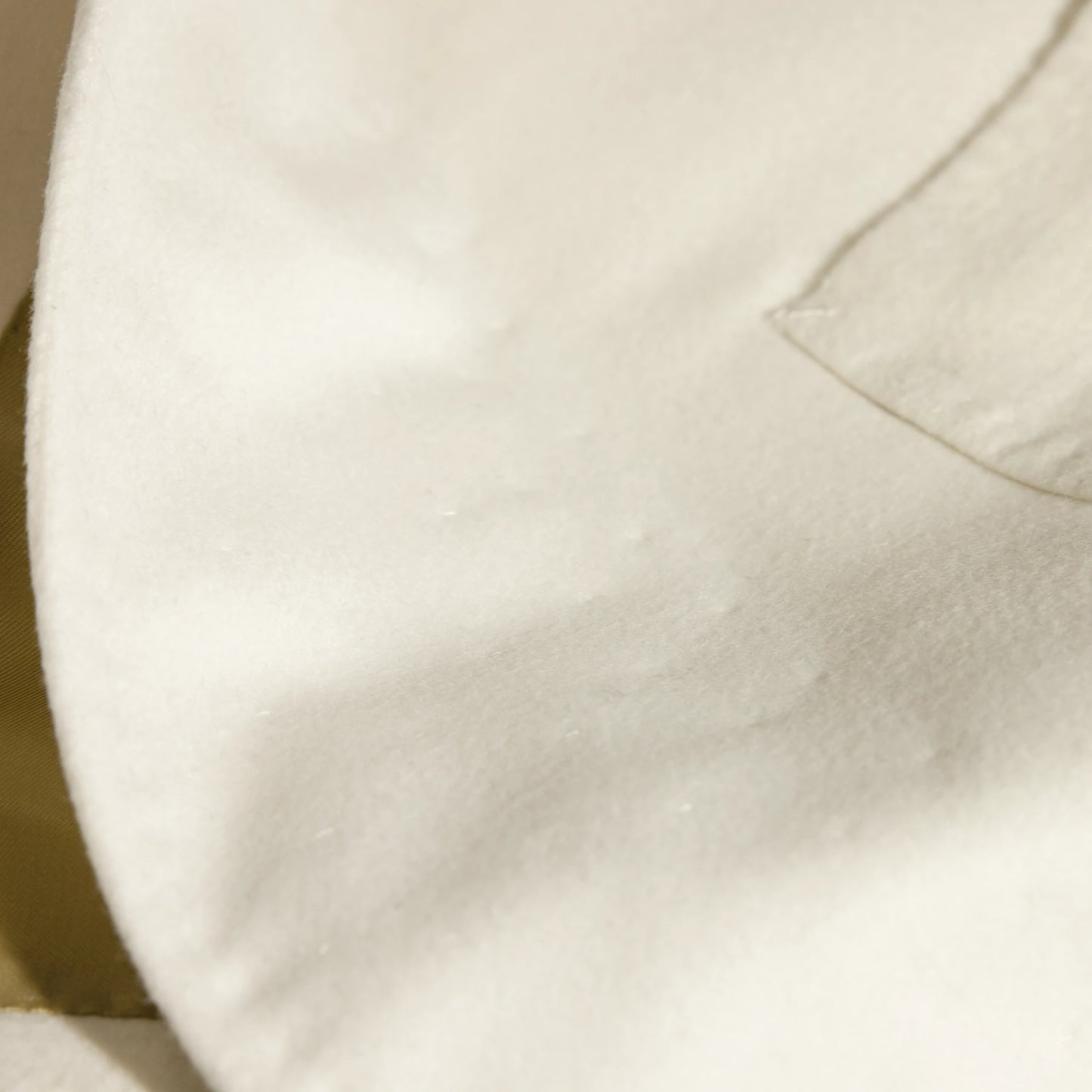 Jacket London sand Wool Doeskin