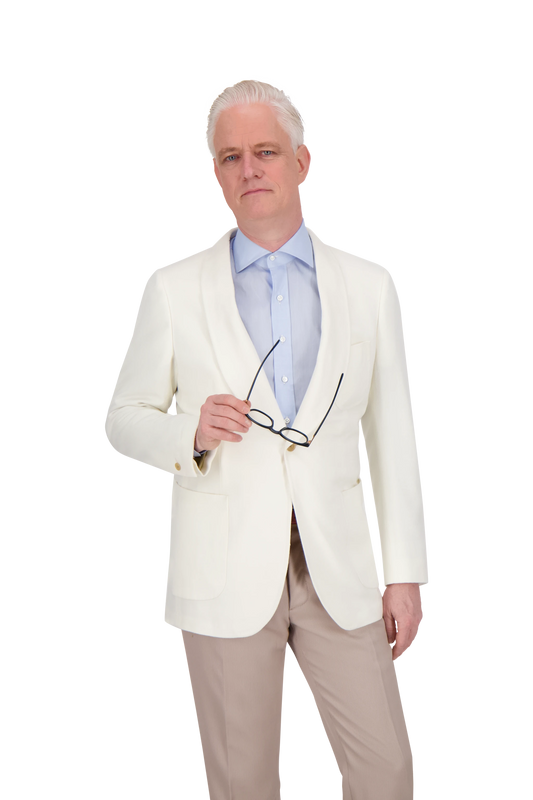 Jacket London sand Wool Doeskin