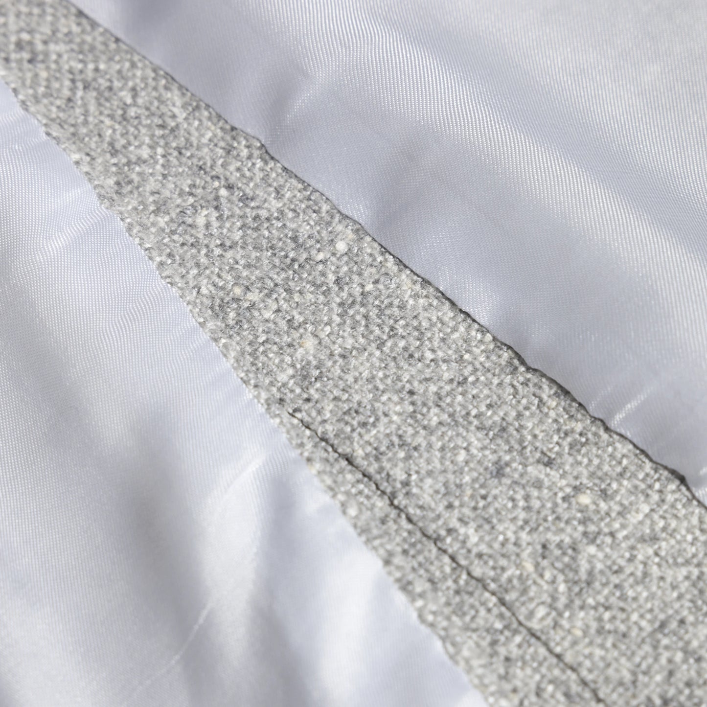 Jacket San Francisco grey Cashmere and Silk