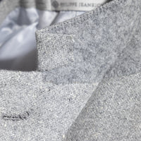 Jacket San Francisco grey Cashmere and Silk