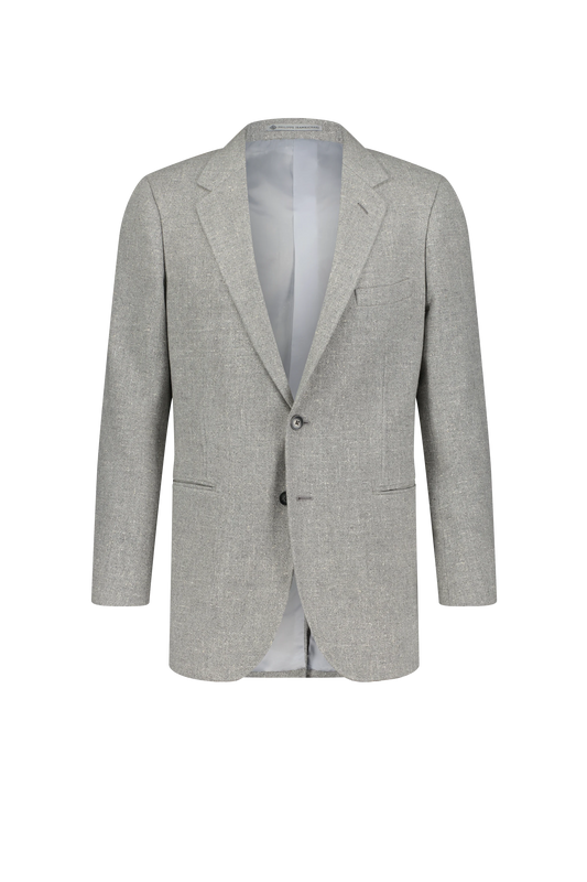 Jacket San Francisco grey Cashmere and Silk