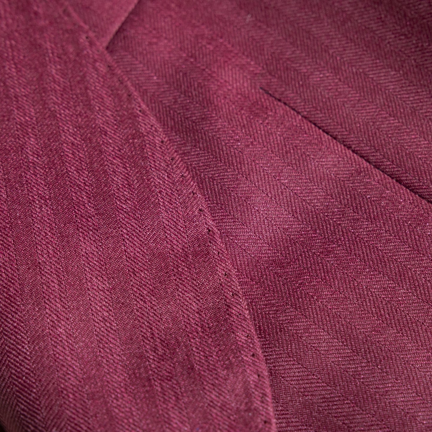 Jacket Nanjing purple Cashmere and Silk herringbone