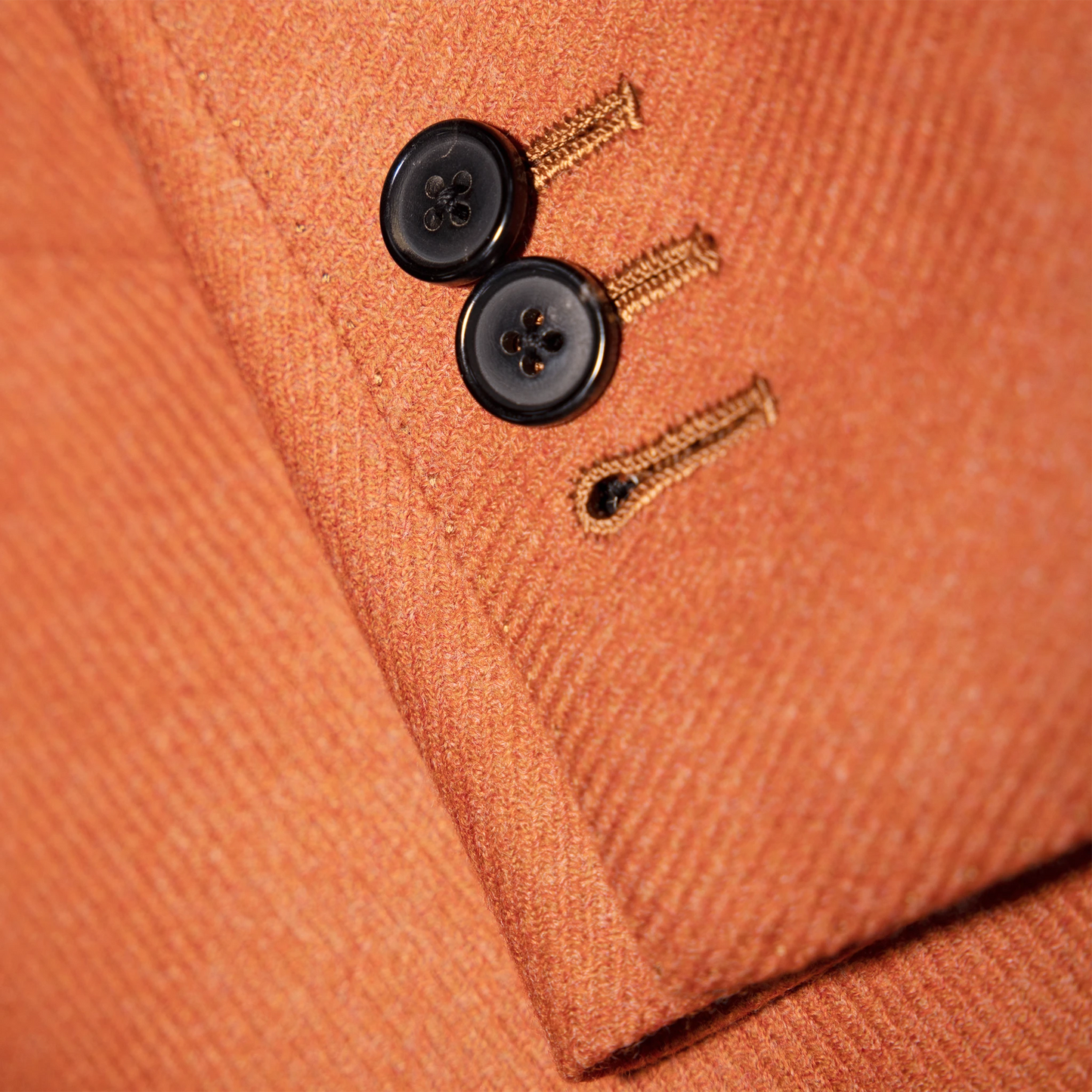 Jacket Manila orange Wool and Cashmere