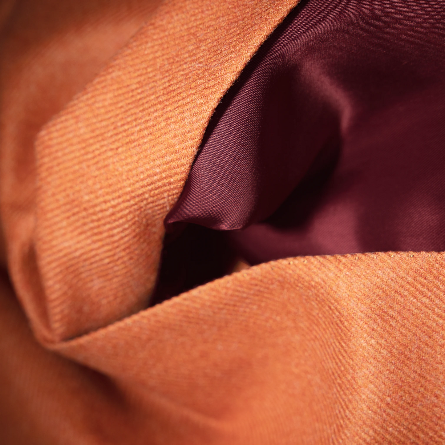 Jacket Manila orange Wool and Cashmere