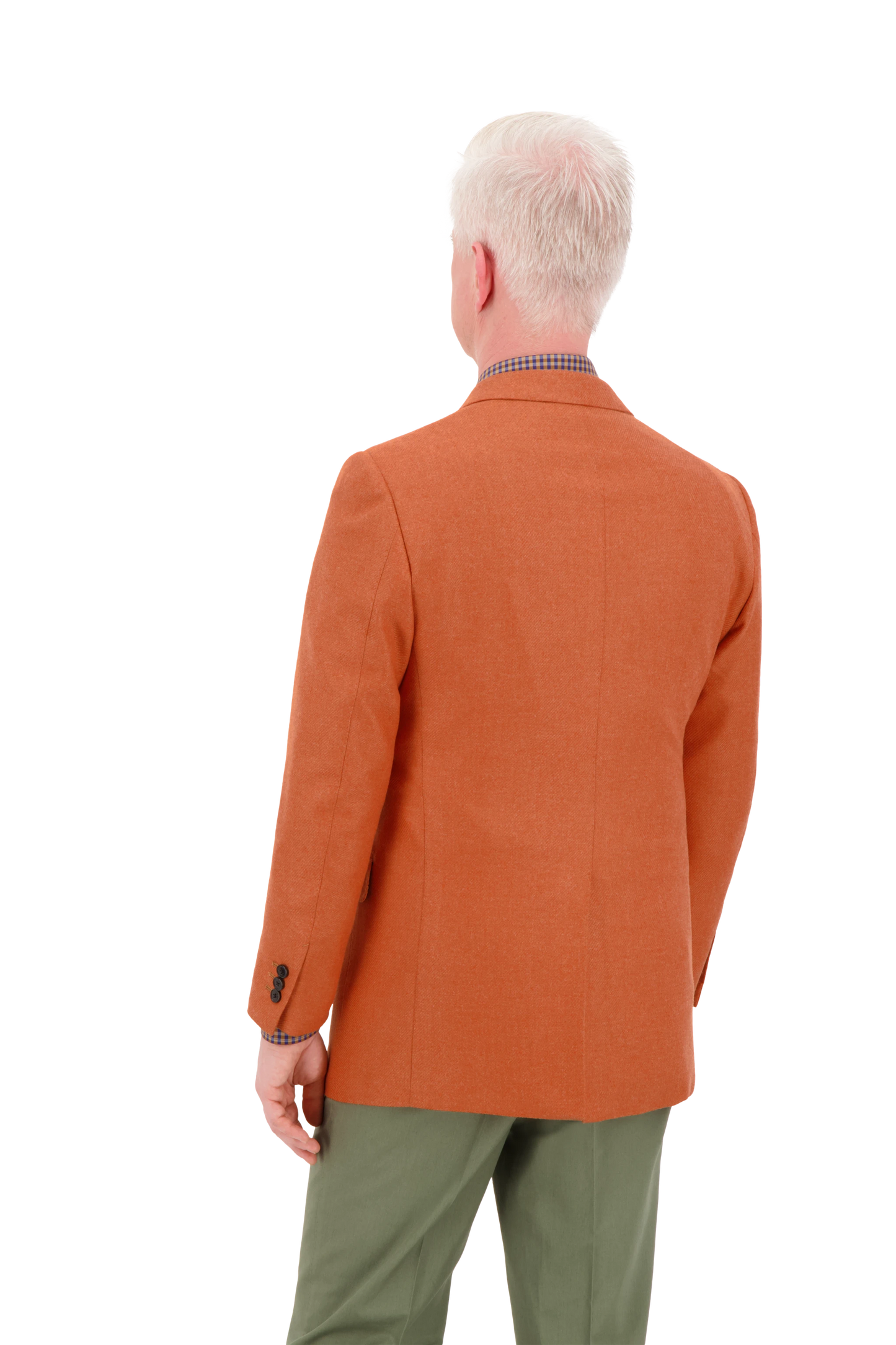 Jacket Manila orange Wool and Cashmere