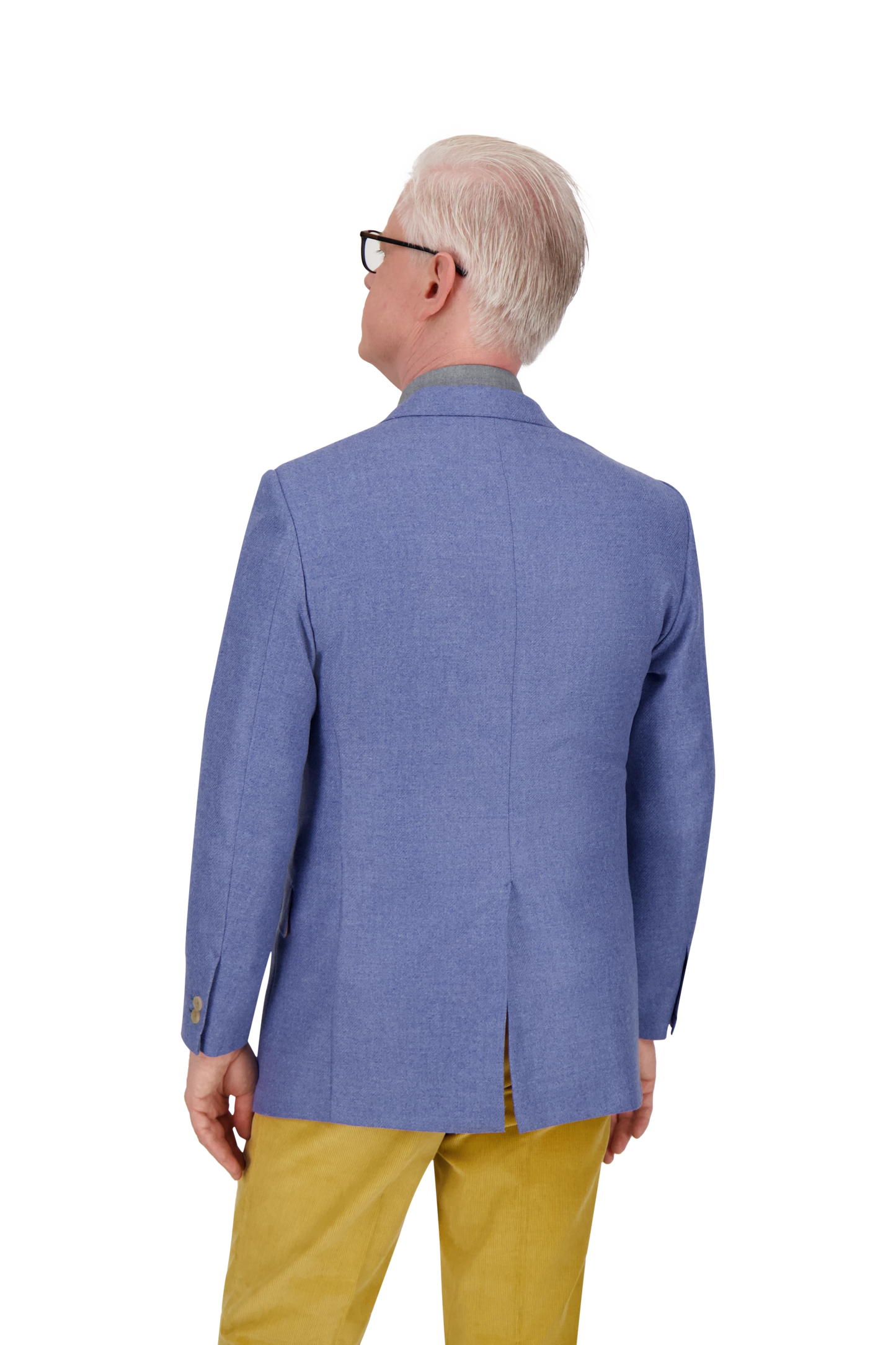 Jacket Fukuoka light blue Wool and Cashmere