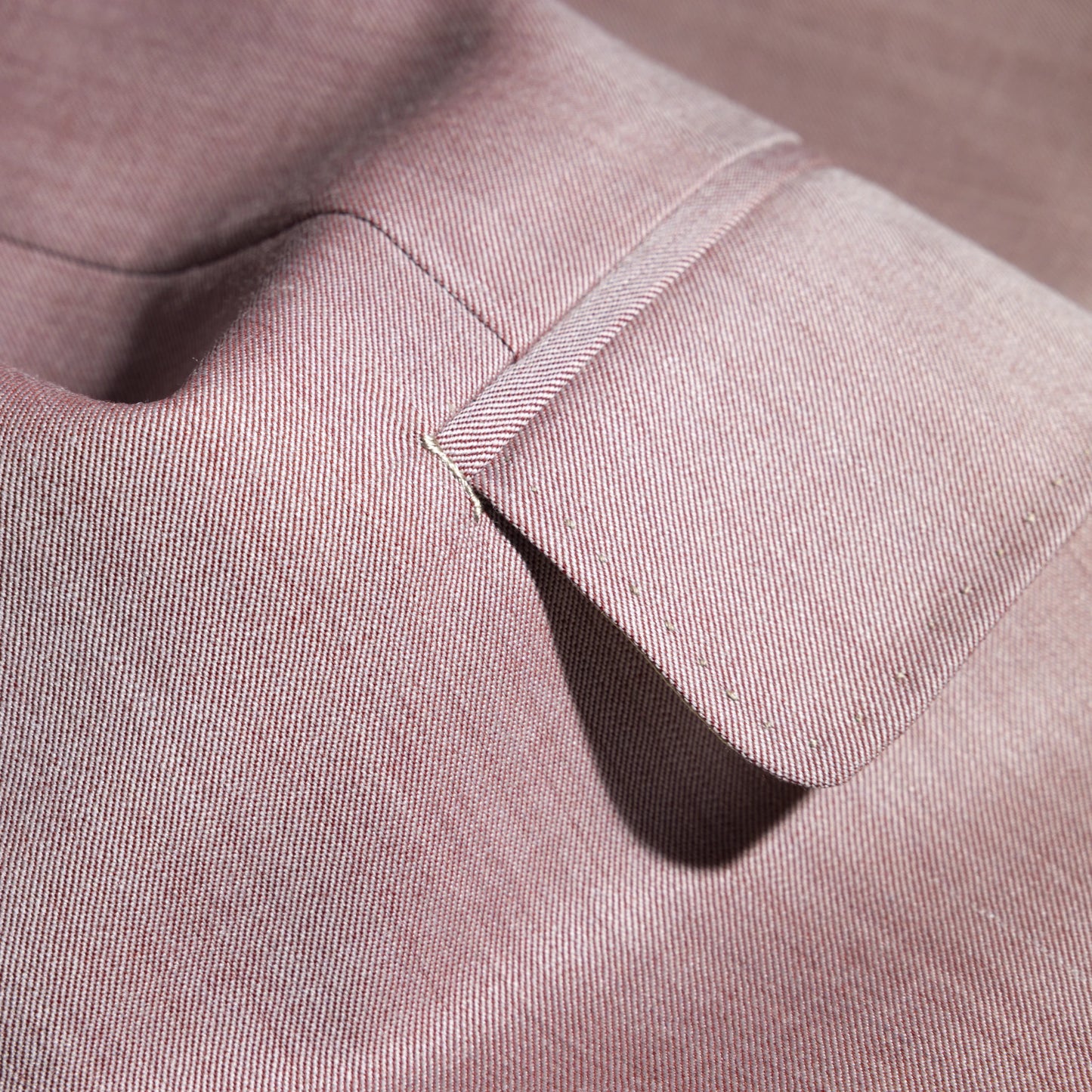 Jacket Hamburg pink Wool and Cashmere twill