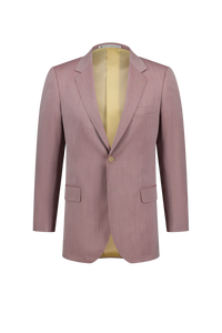 Jacket Hamburg pink Wool and Cashmere twill