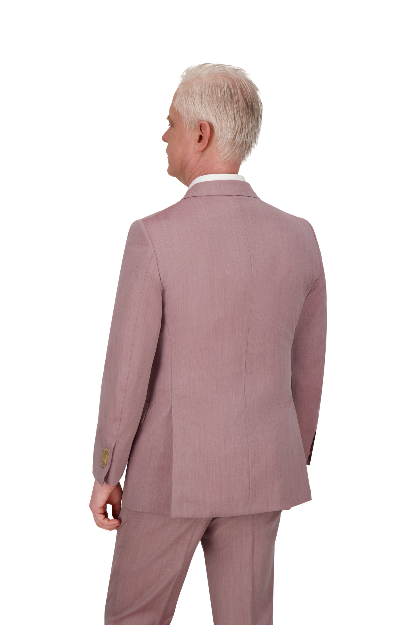Jacket Hamburg pink Wool and Cashmere twill