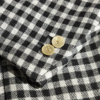 Jacket Nantong black and white Cashmere and Vicuna Shepherd’s check