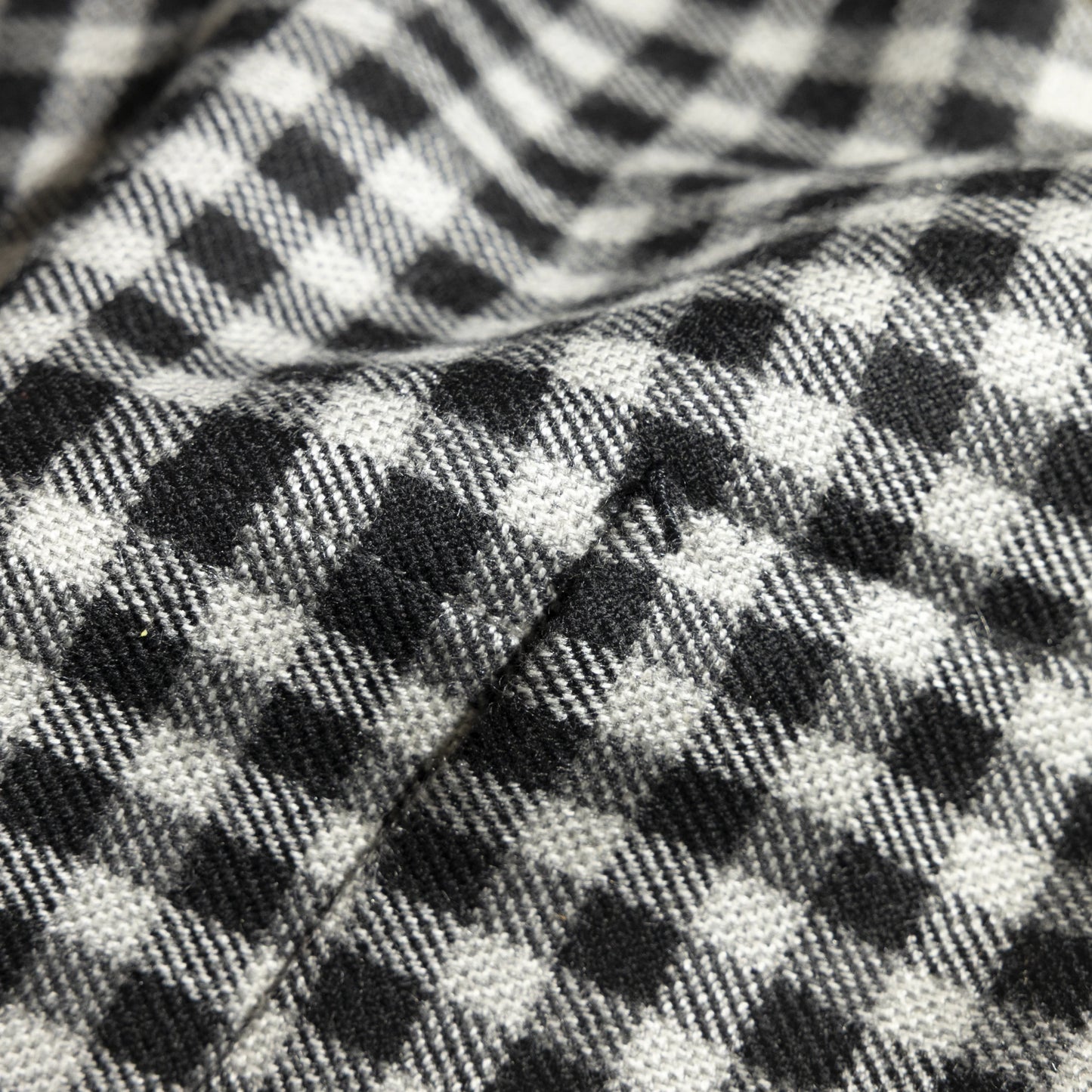 Jacket Nantong black and white Cashmere and Vicuna Shepherd’s check
