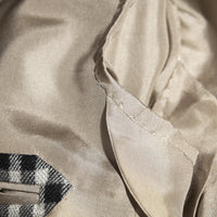 Jacket Nantong black and white Cashmere and Vicuna Shepherd’s check