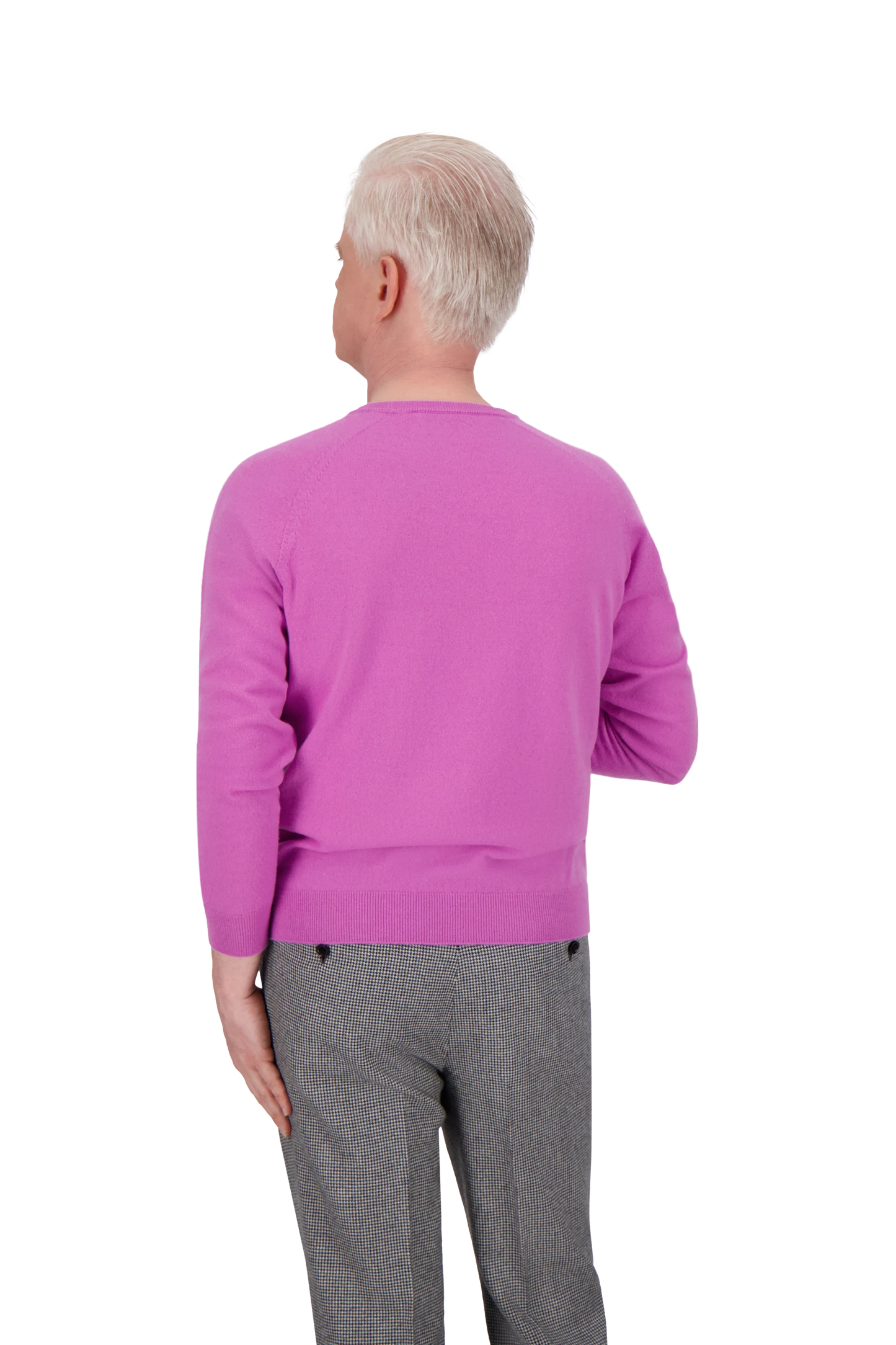 Knitwear Auckland lilac Raglan Crew neck Cashmere