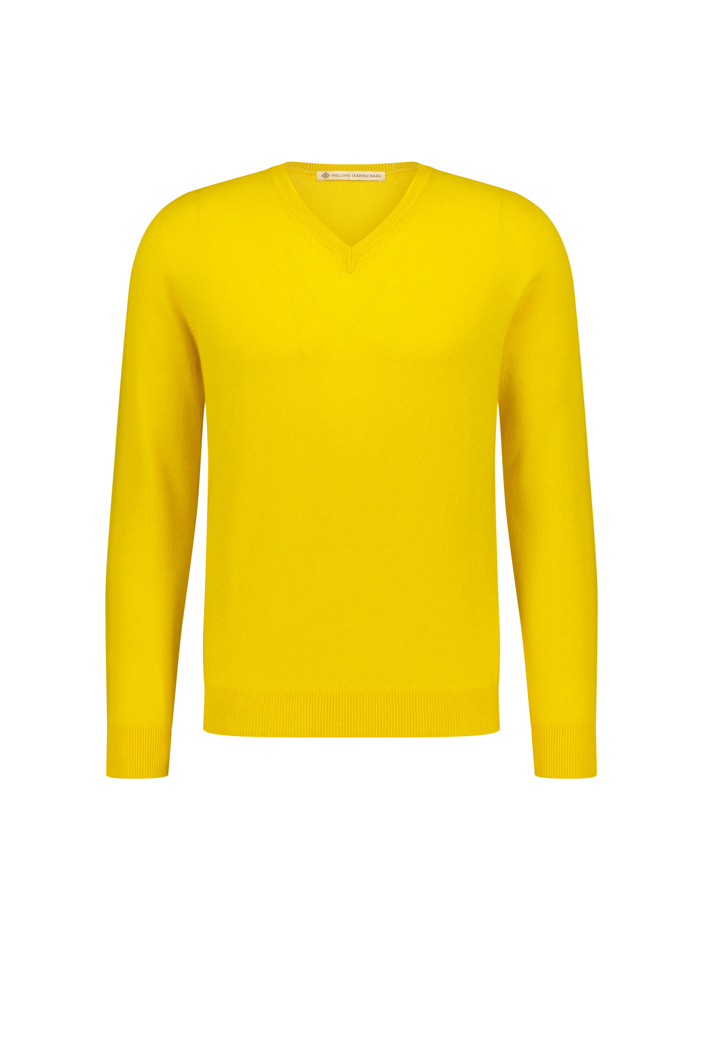 Knitwear Arles yellow V-Neck Cashmere