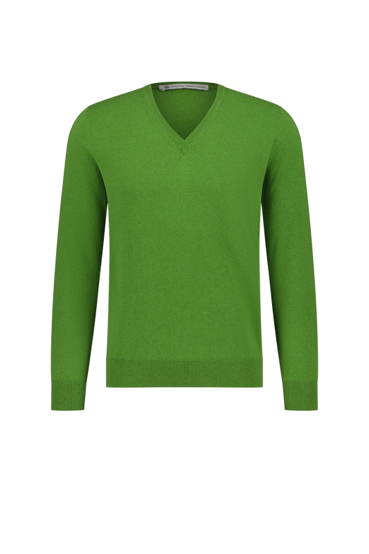 Knitwear San Diego kiwi V-Neck Cashmere
