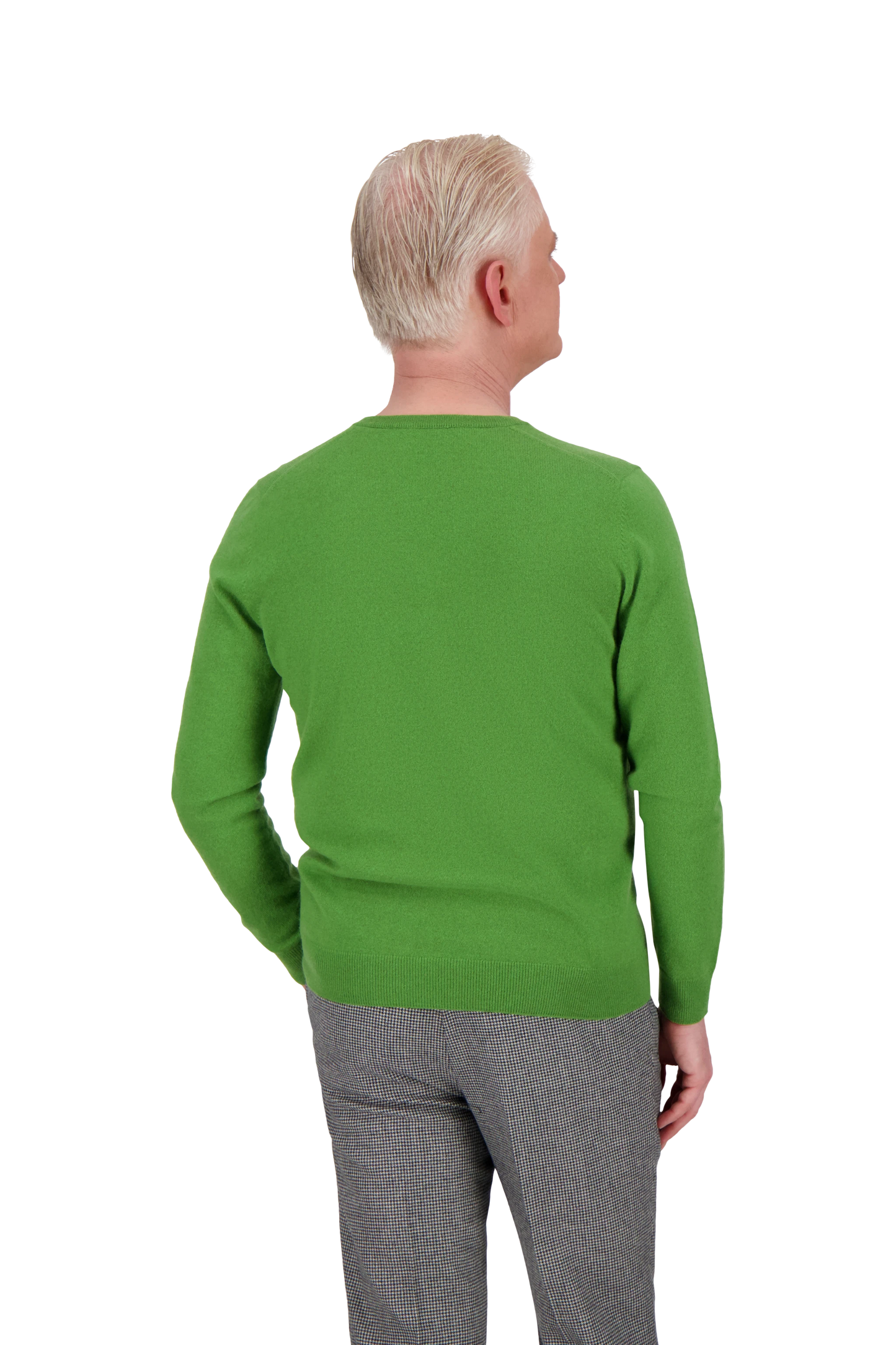 Knitwear San Diego kiwi V-Neck Cashmere