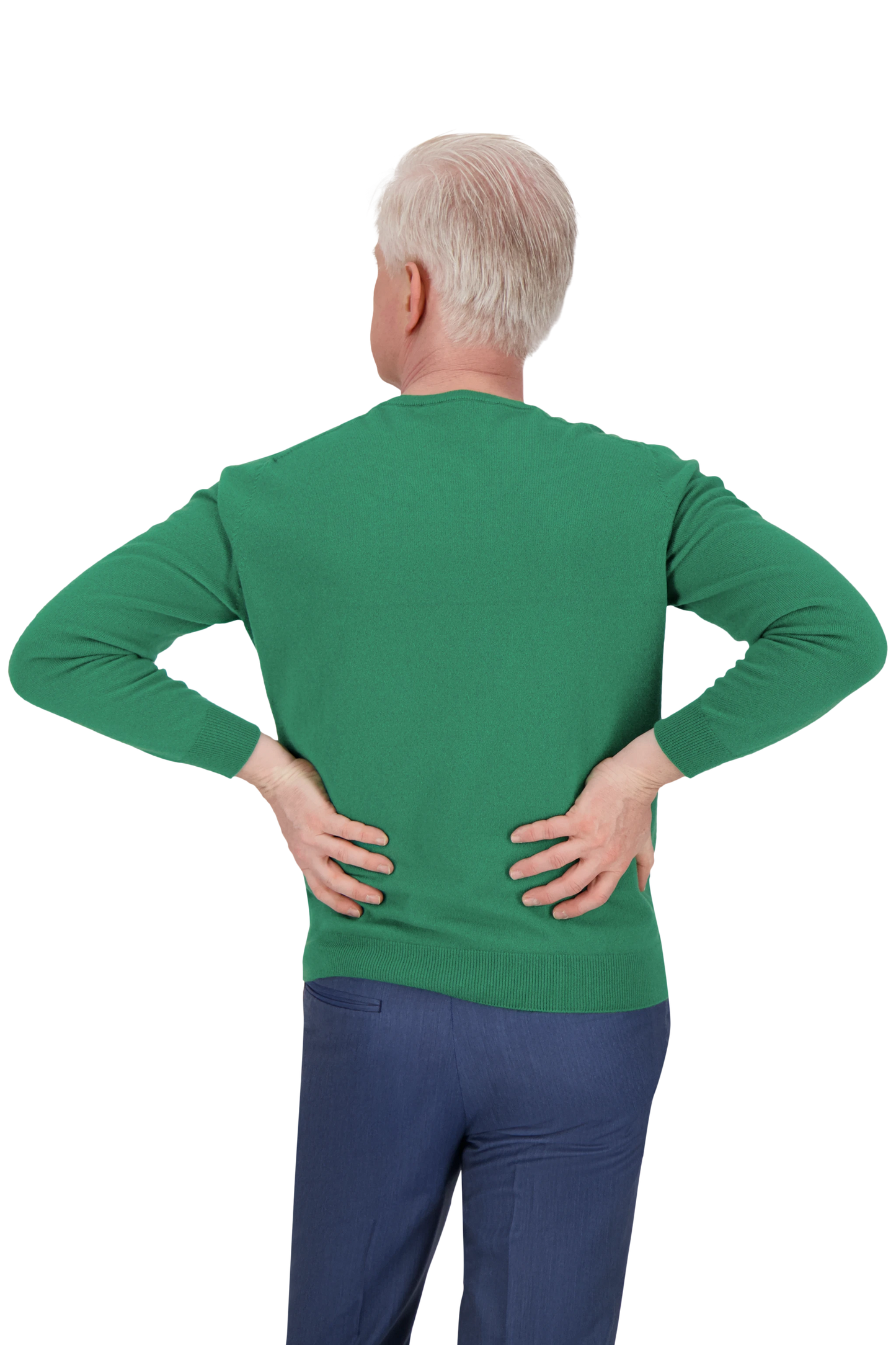 Knitwear Porto Cervo smeraldo green V-Neck Cashmere