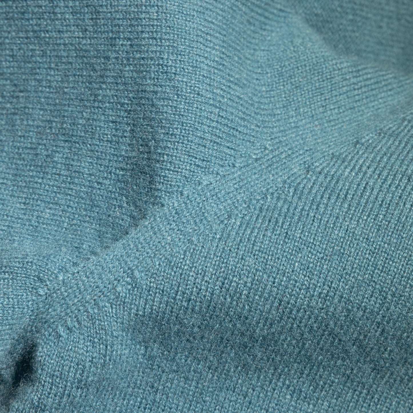 Knitwear Gladstone teal V-Neck Cashmere