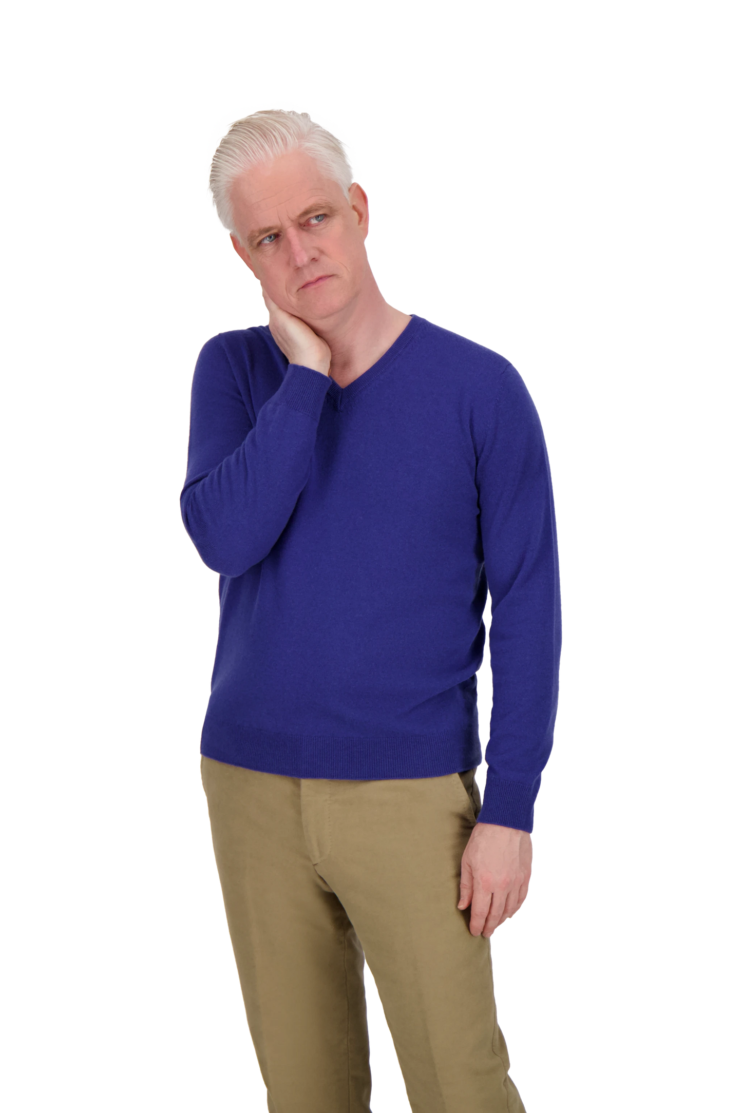 Knitwear Gibraltar Atlantis V-Neck Cashmere