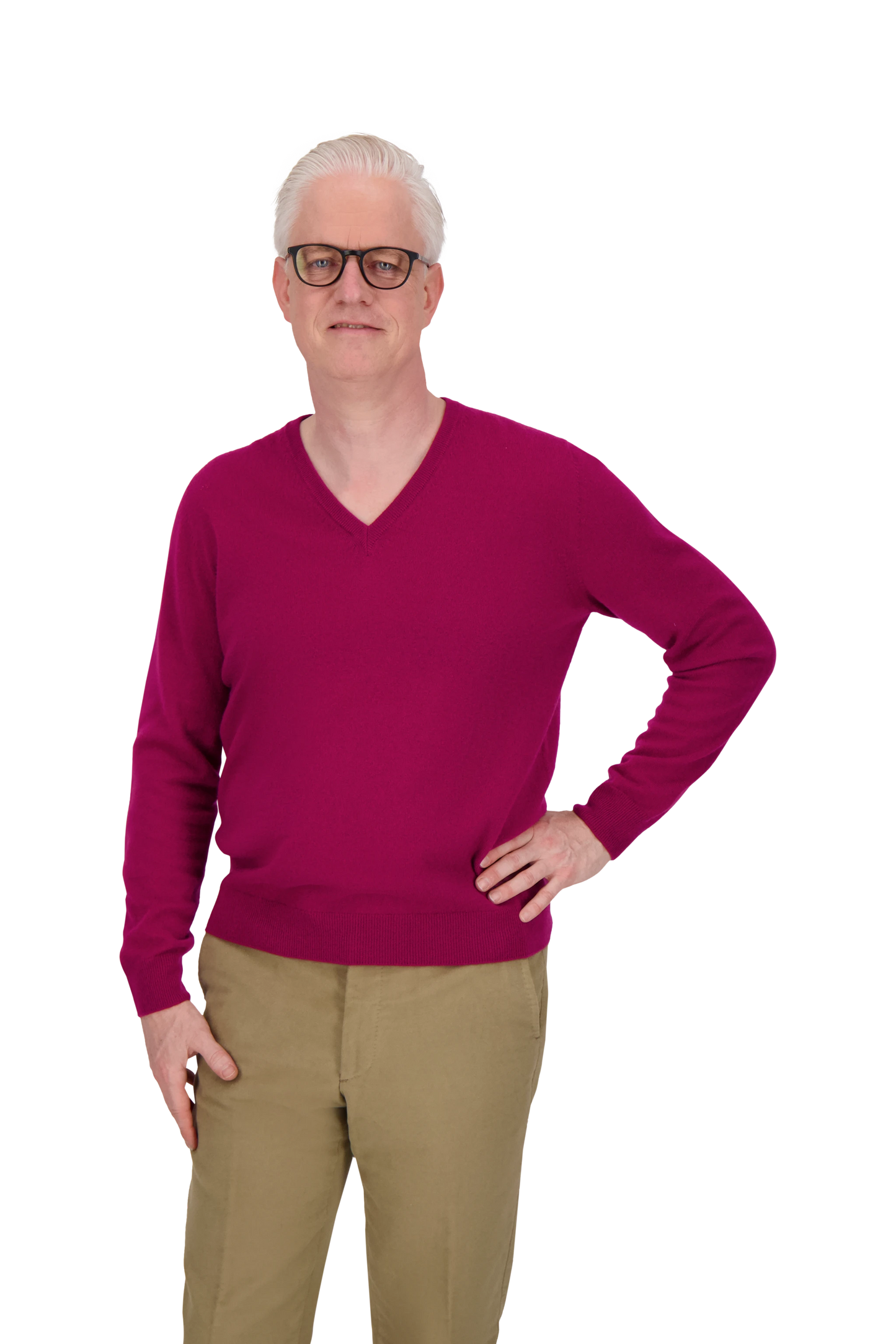 Knitwear Cork cardinal V-Neck Cashmere