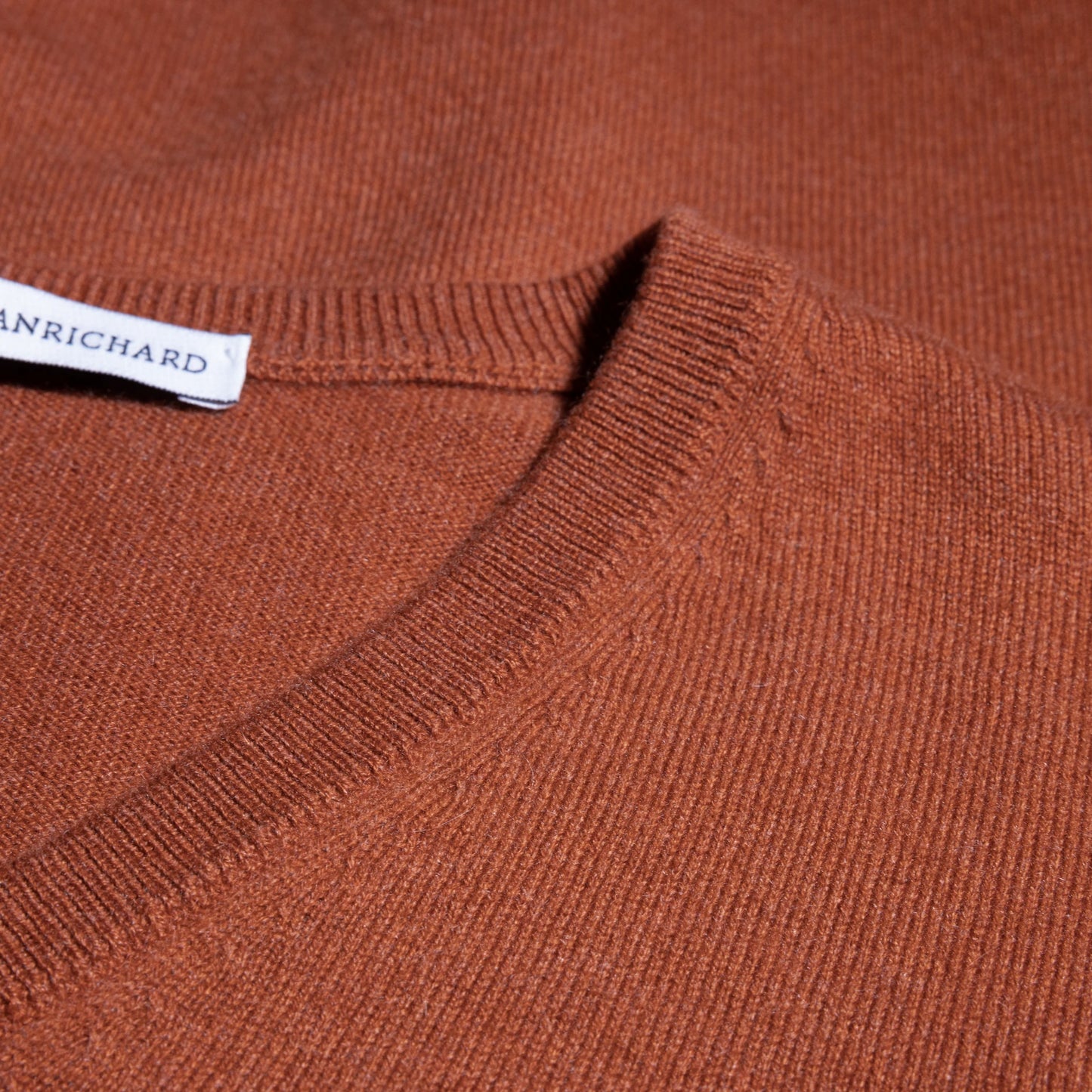 Knitwear Alhambra ochre V-Neck Cashmere