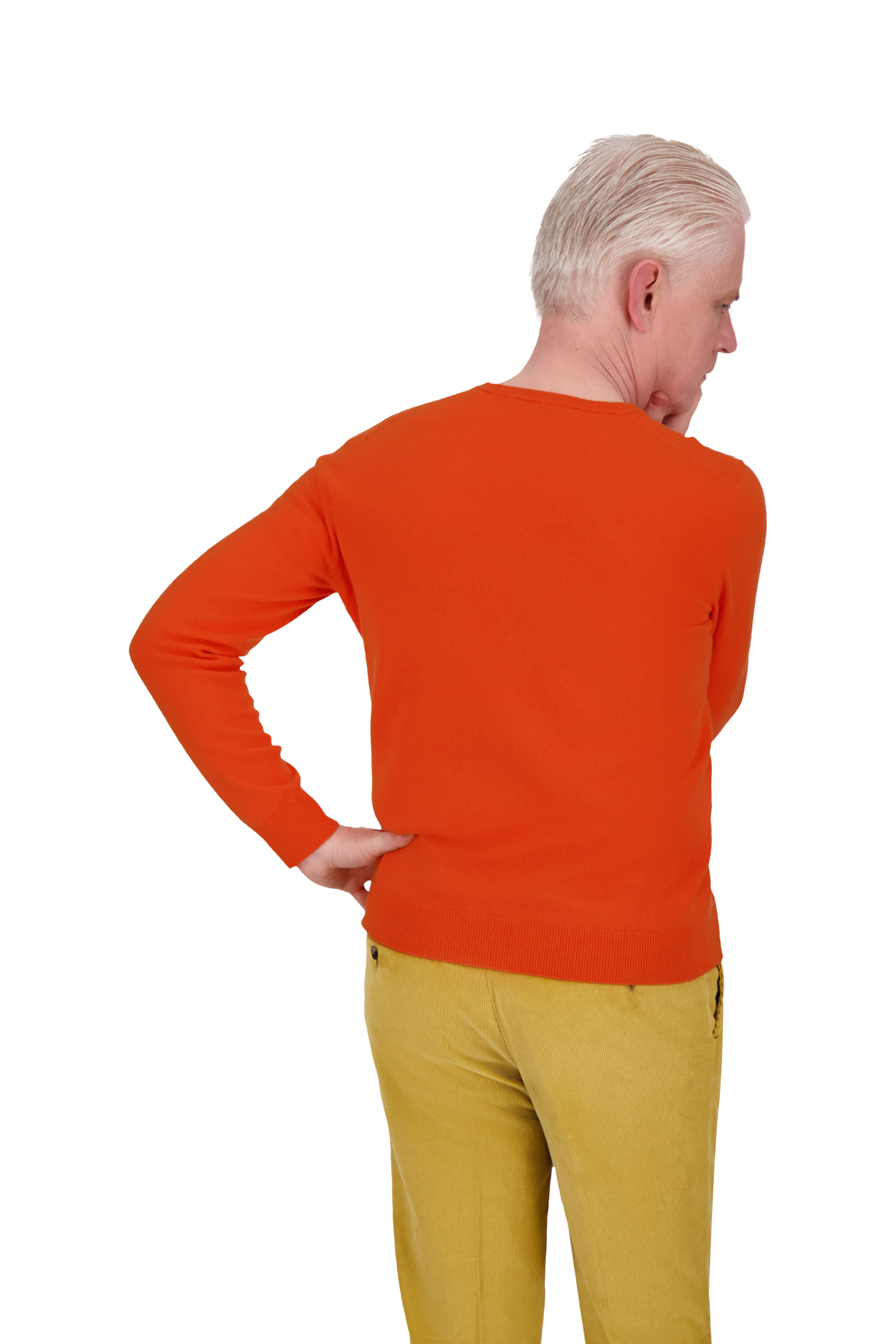 Knitwear Bielefeld poppy V-Neck Cashmere