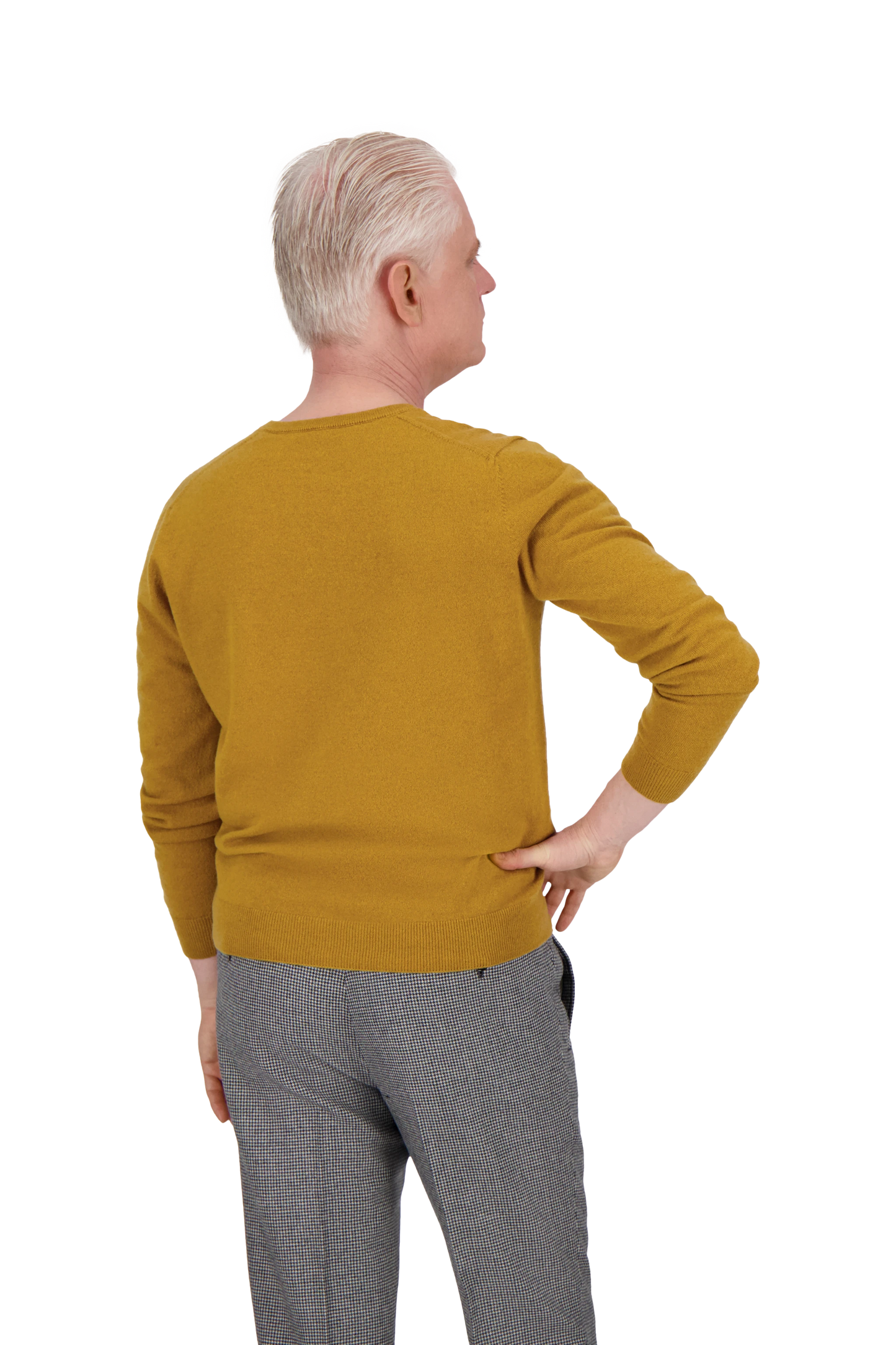 Knitwear New Orleans gold V-Neck Cashmere
