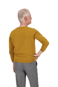 Knitwear New Orleans gold V-Neck Cashmere