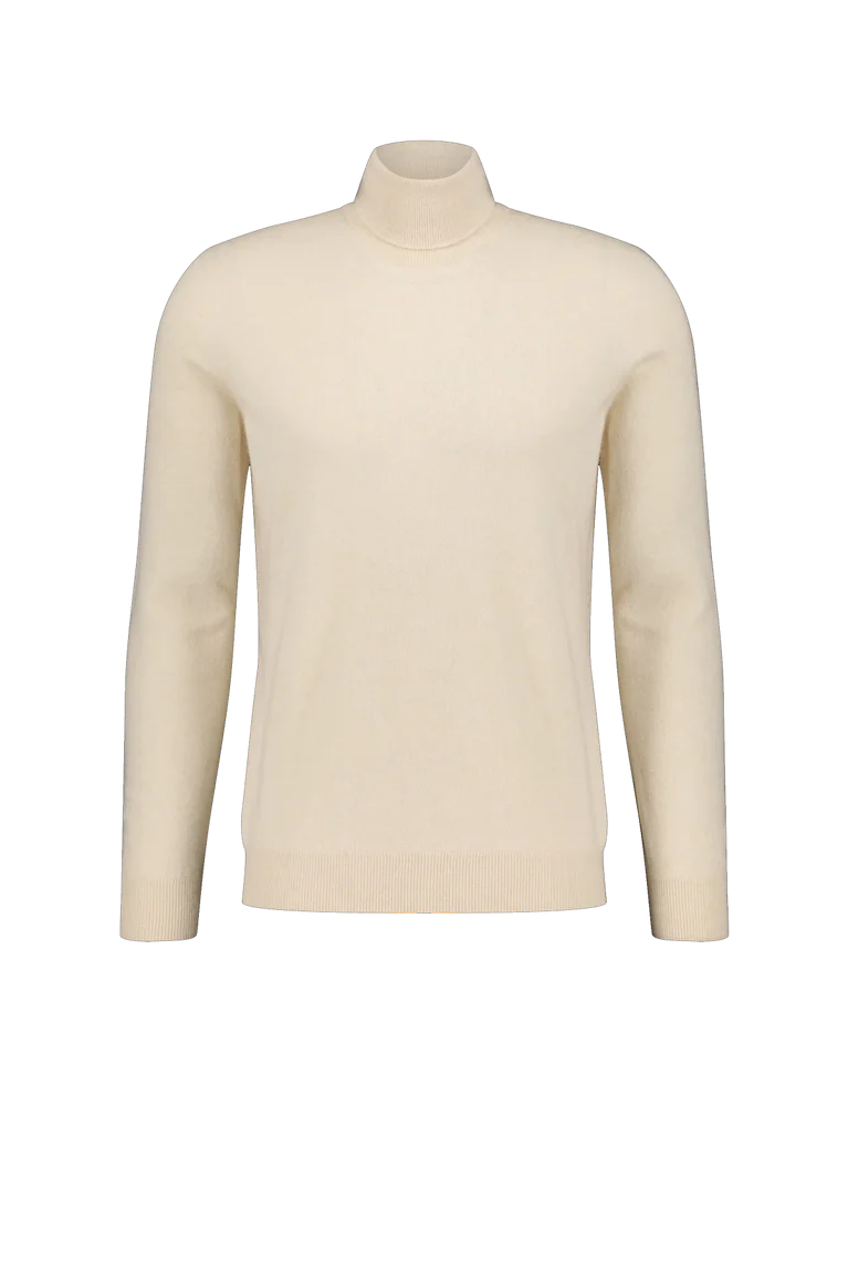 Knitwear Pisa creme turtleneck Cashmere
