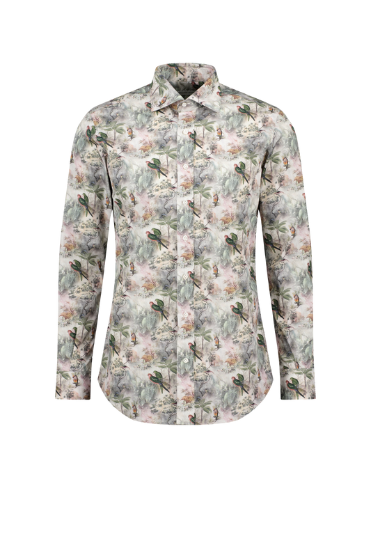 Shirt Paris Swiss Cotton bird print