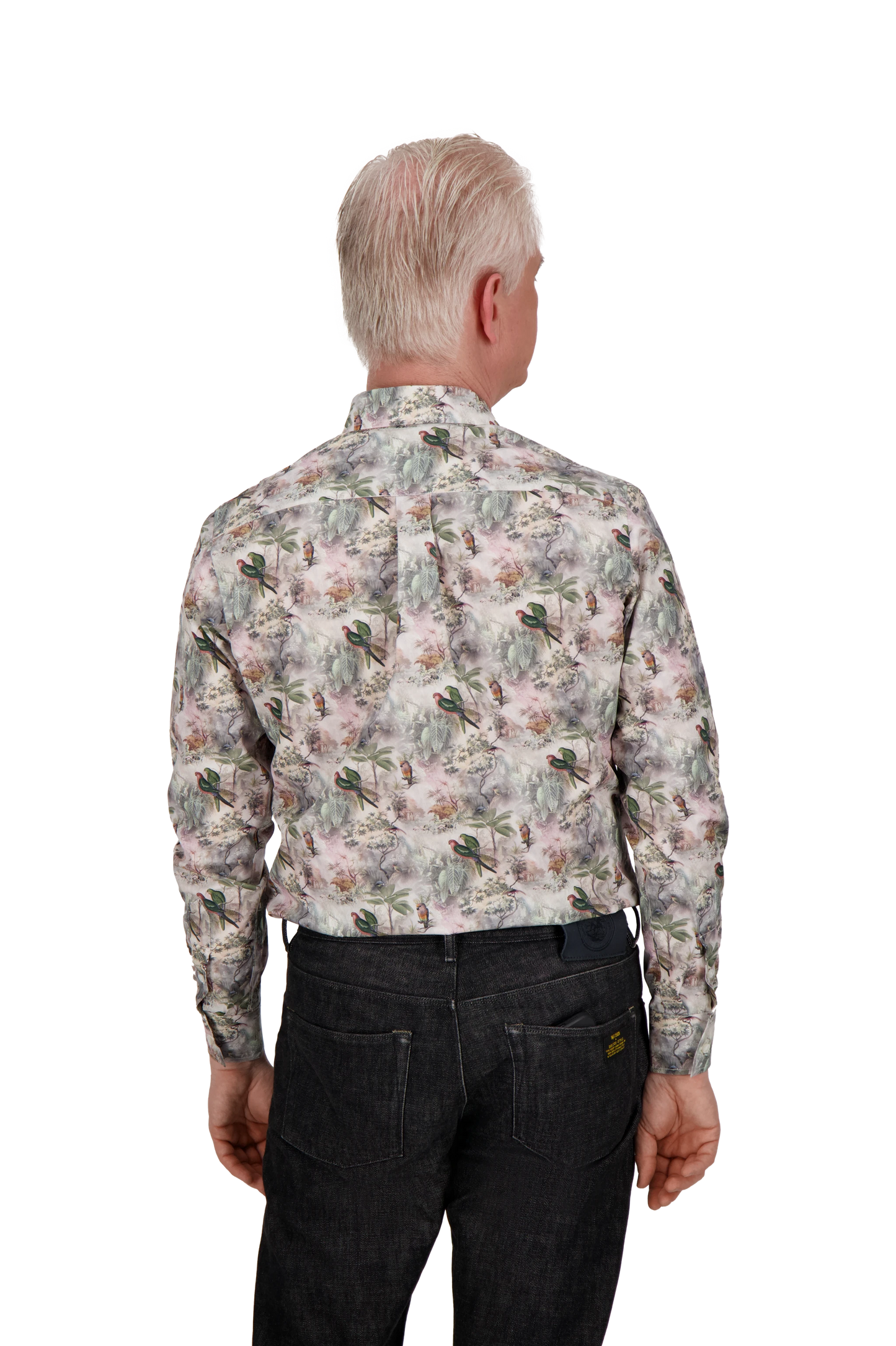 Shirt Paris Swiss Cotton bird print