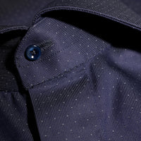 Shirt Delhi navy Swiss Cotton Chambray