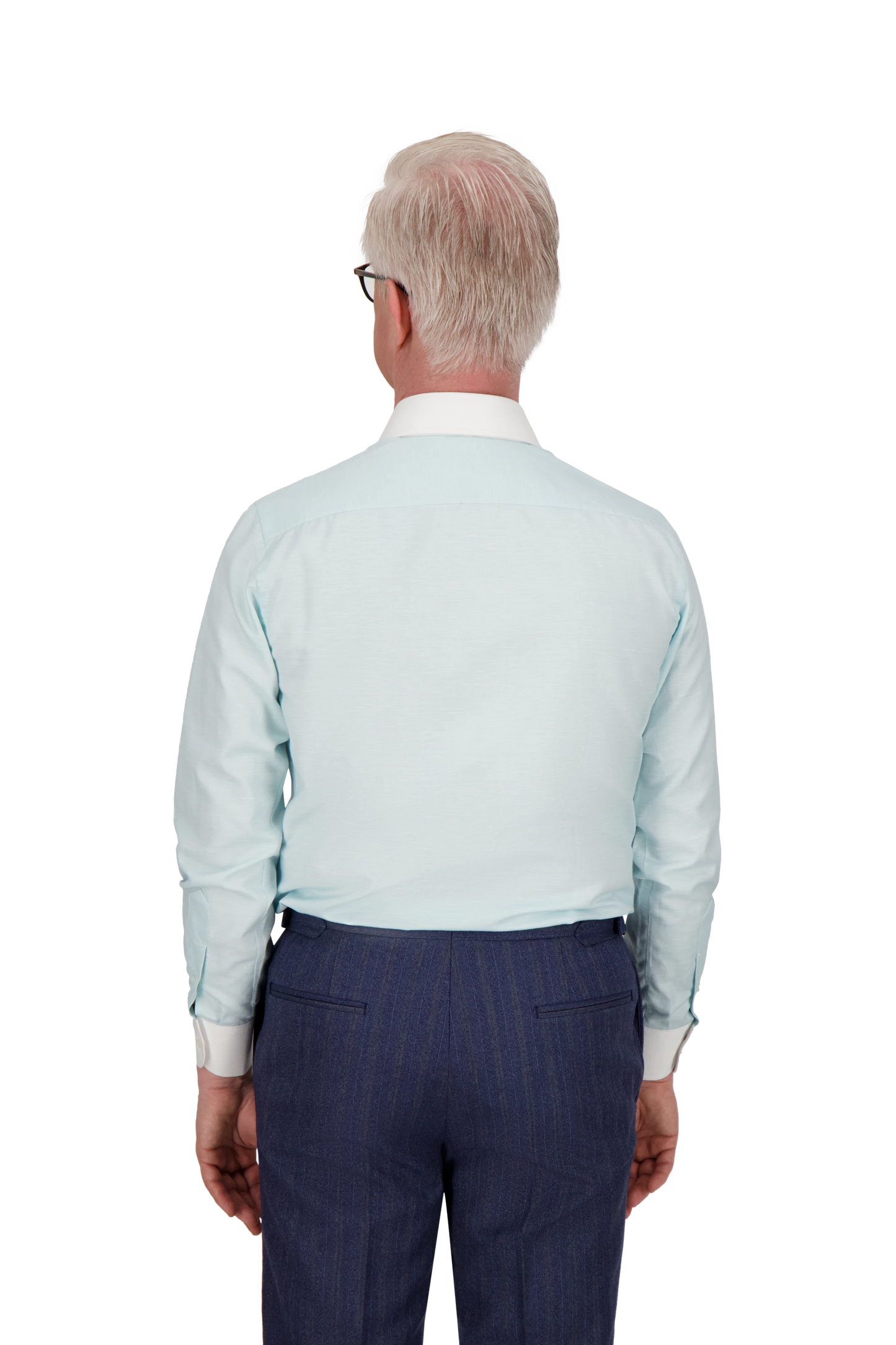 Shirt Baltimore Winchester green Swiss Cotton and Linen Flannel