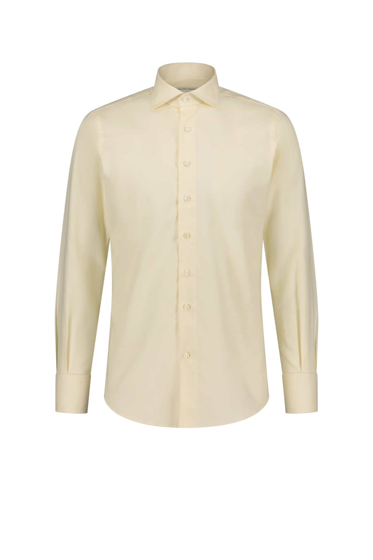 Shirt Tel Aviv yellow Swiss Cotton and Linen Flannel