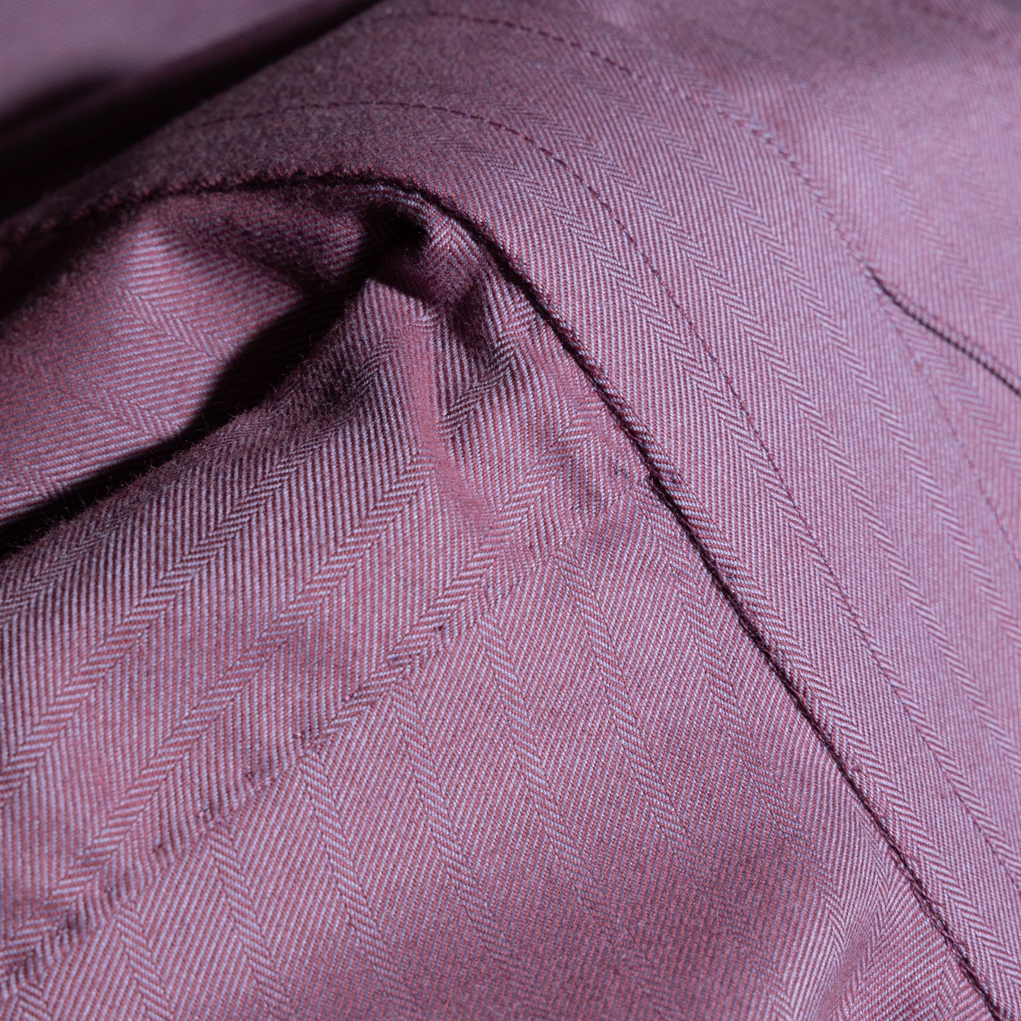 Shirt Indianapolis lilac Swiss Cotton Flanell herringbone