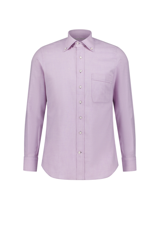 Shirt Warsaw purple Swiss Cotton and Cashmere