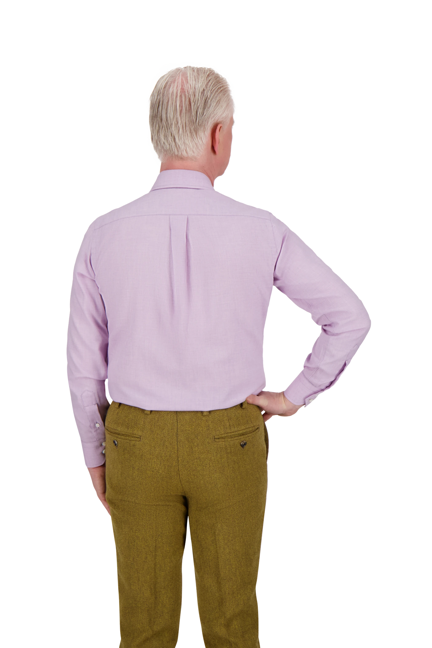 Shirt Warsaw purple Swiss Cotton and Cashmere