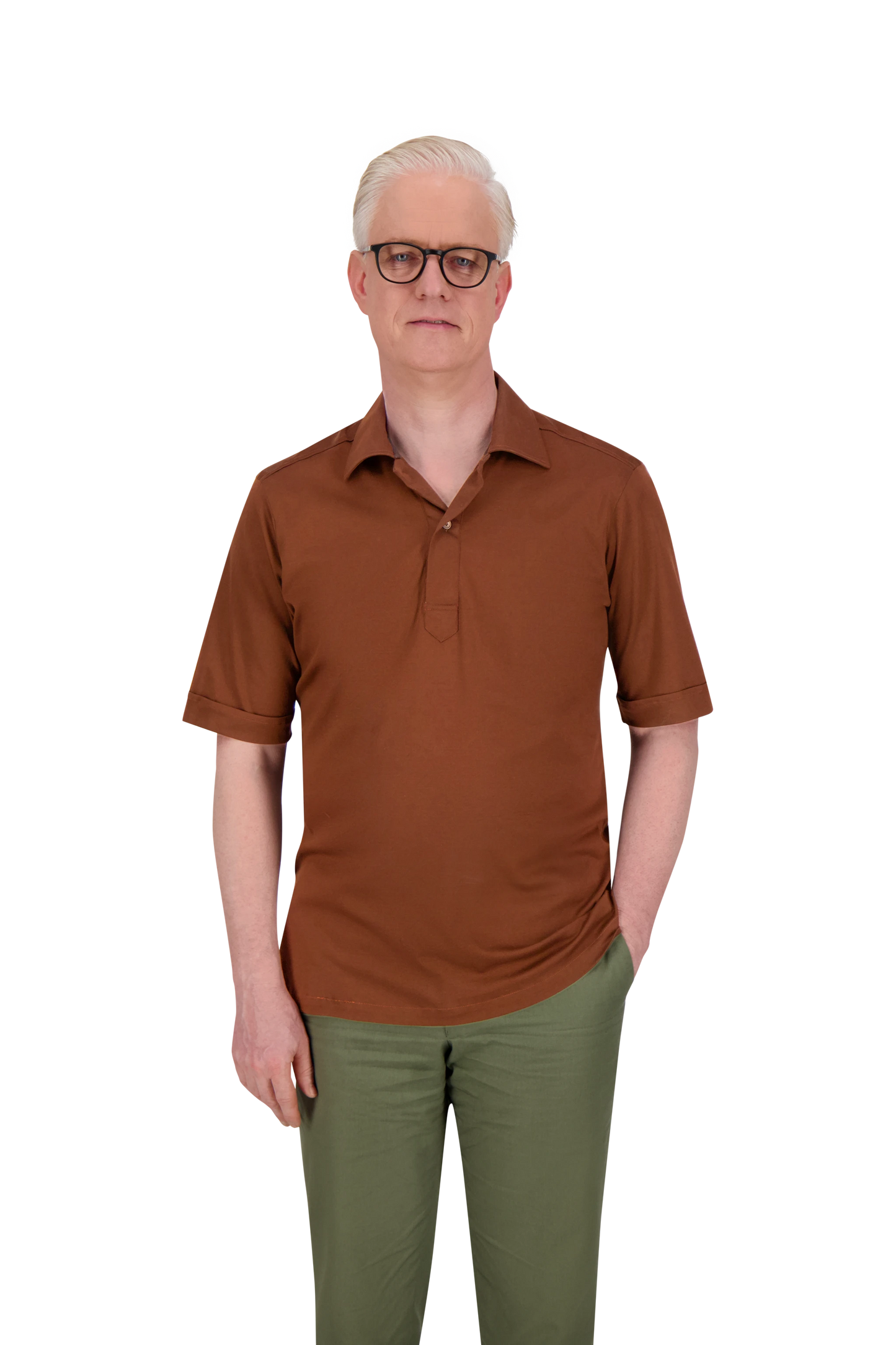 Shirt Milwaukee brown Swiss Cotton Jersey