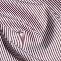 Shirt Raleigh red 170/2 Swiss Cotton stripes
