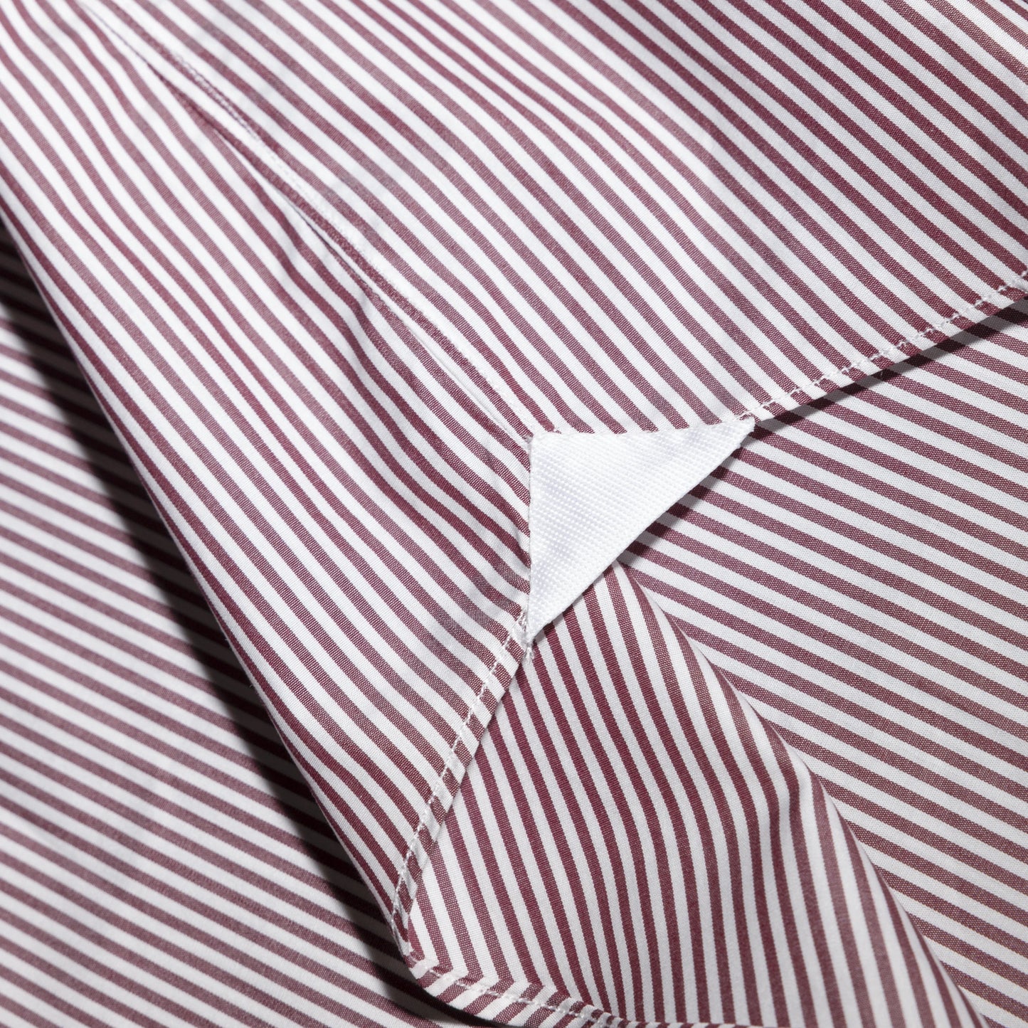 Shirt Raleigh red 170/2 Swiss Cotton stripes