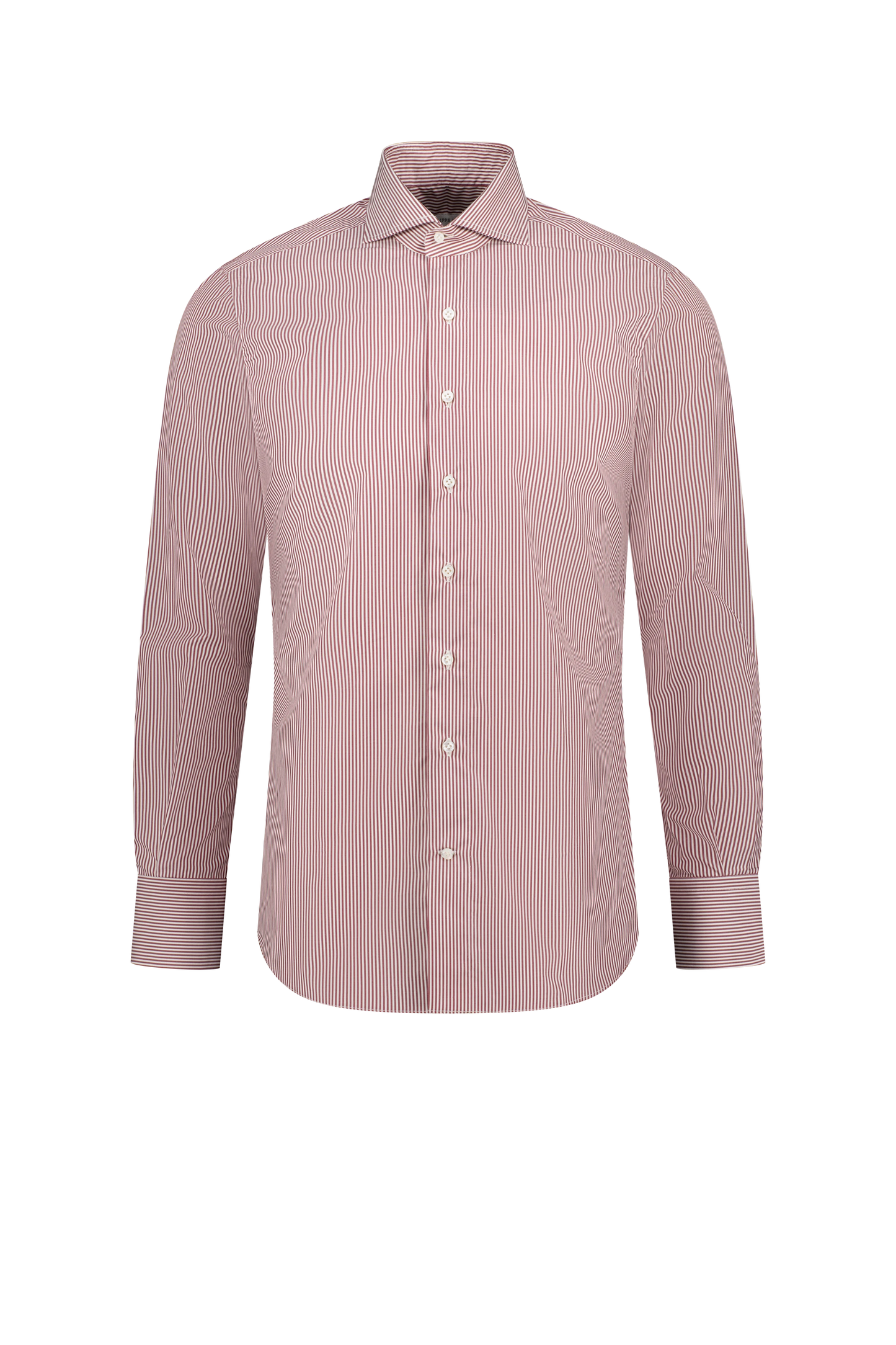 Shirt Raleigh red 170/2 Swiss Cotton stripes