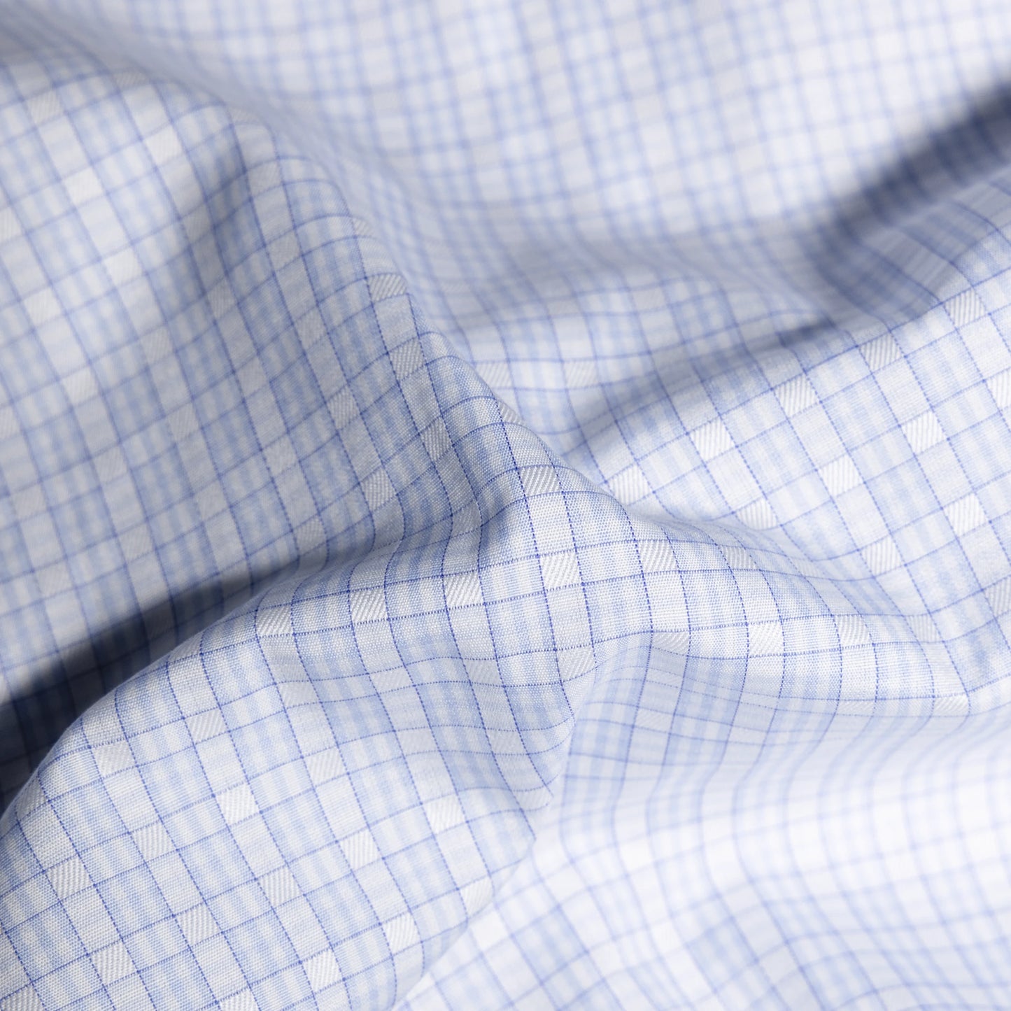 Shirt Harbin light blue 170/2 Swiss Cotton dobby