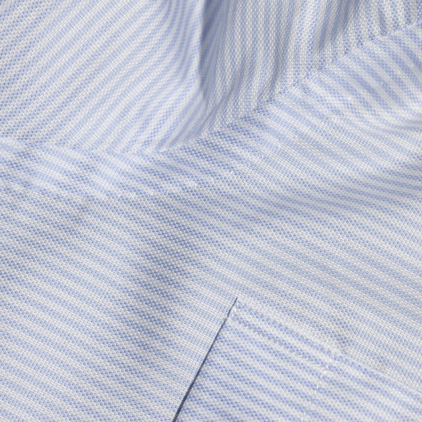 Shirt Shenyang blue 170/2 Swiss Cotton Oxford stripes