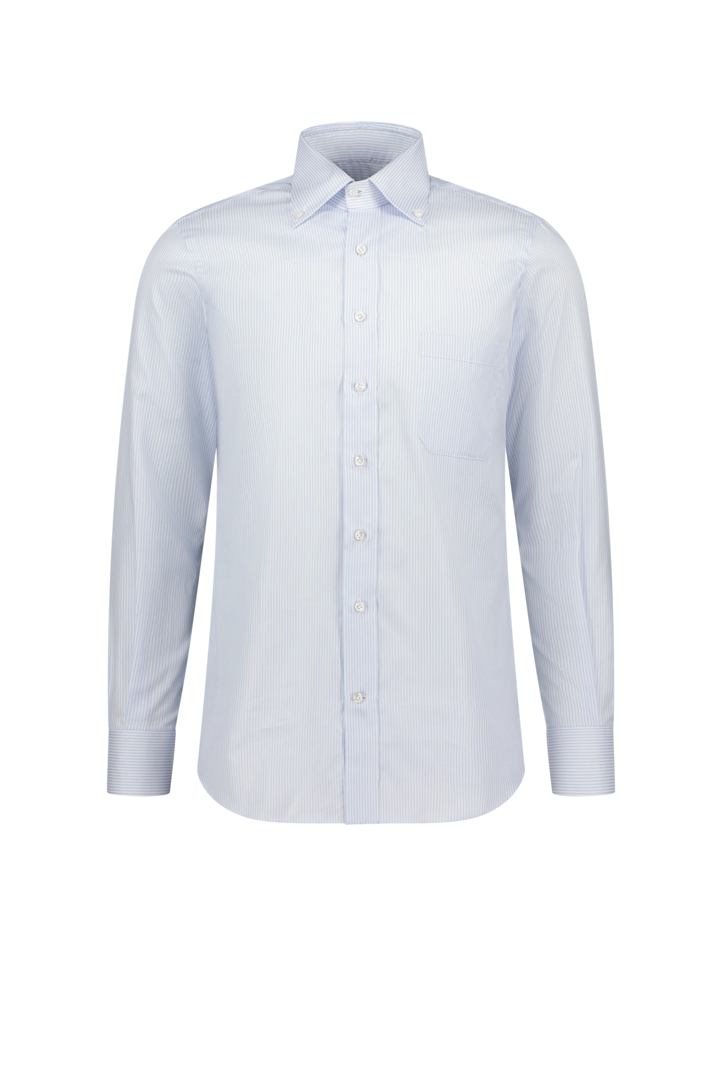 Shirt Shenyang blue 170/2 Swiss Cotton Oxford stripes