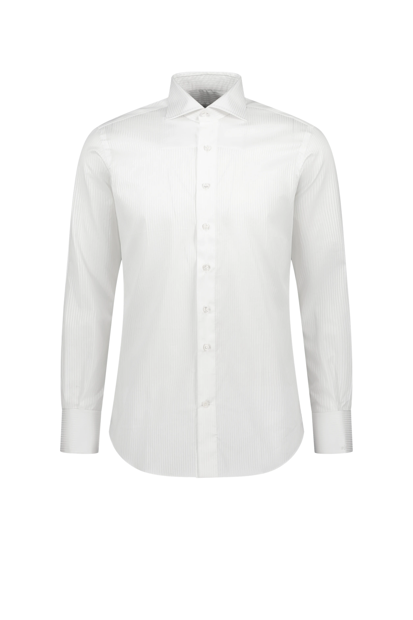 Shirt Bridgeport white 170/2 Swiss Cotton zephir stripes