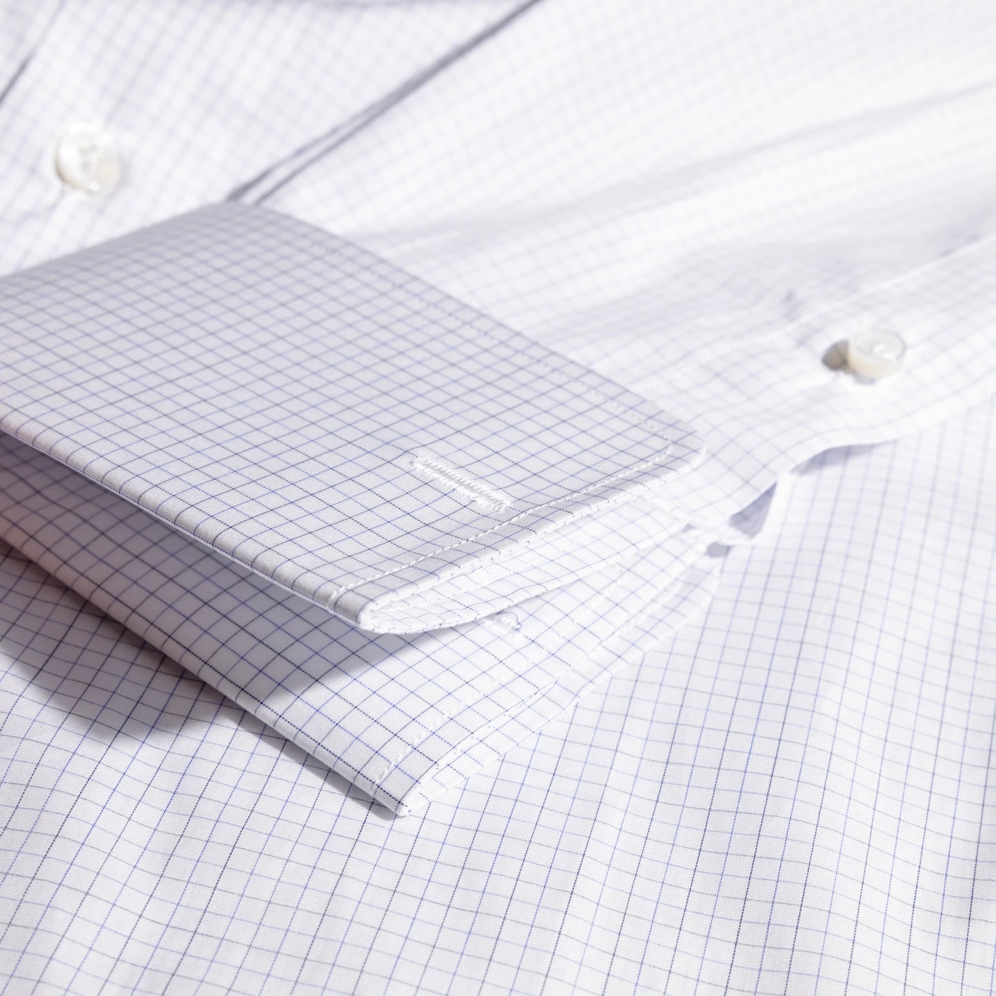 Shirt Richmond blue 200/2 Swiss Cotton check