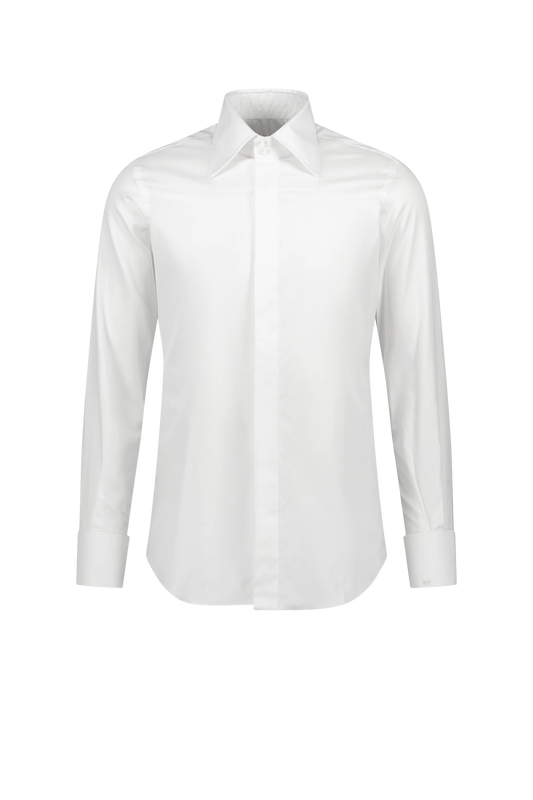 Shirt Surabaya white 170/2 Swiss Cotton twill